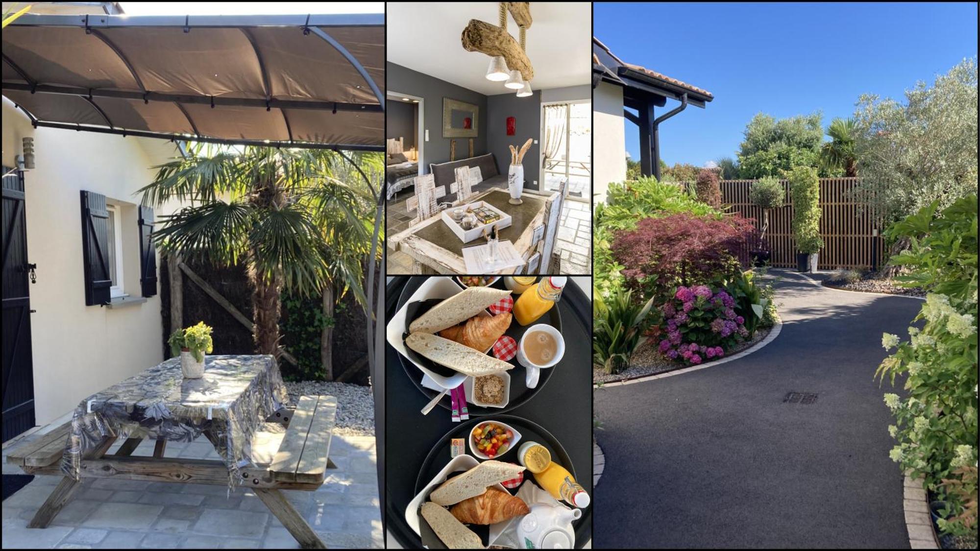 Charme & Confort- Les Cottages Du Bassin D'Arcachon- Petit-Dejeuner Sur Demande - Nuitee, Court Sejour, Semaine Gujan-Mestras Exterior photo